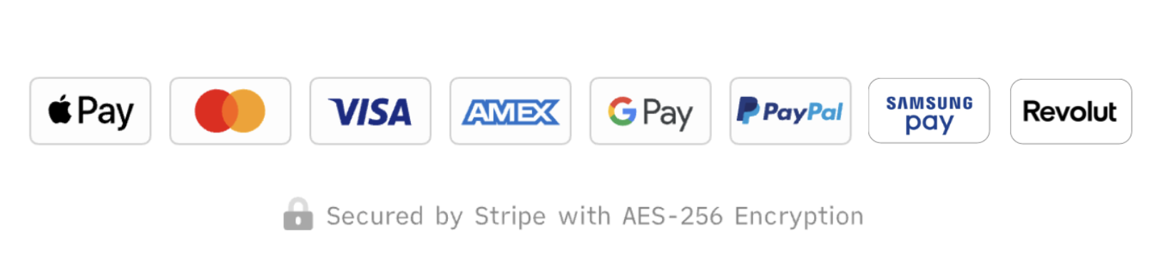 Secure payment methods